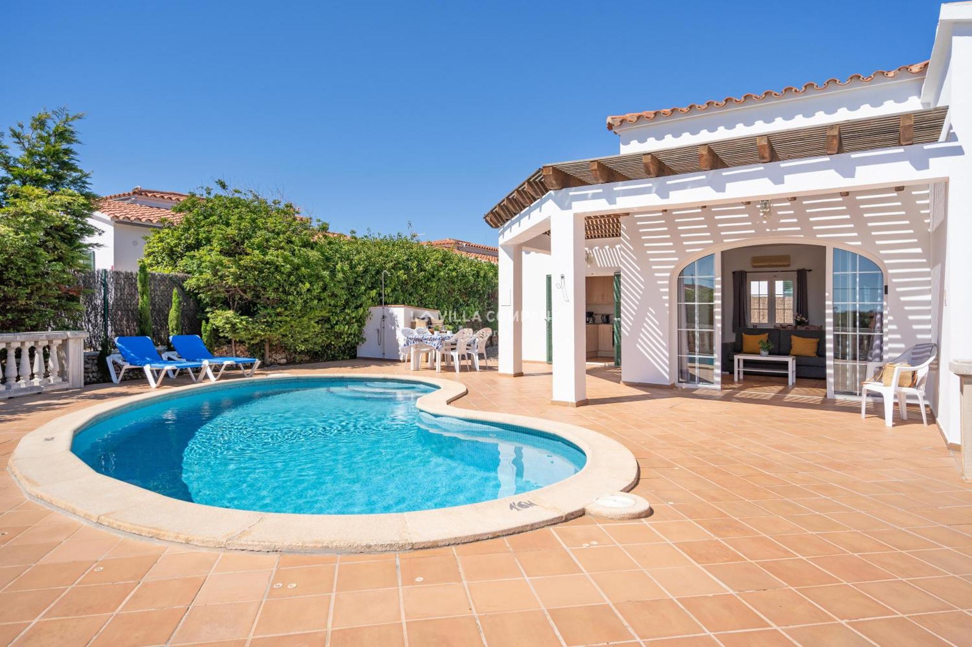 Villa Cassia Cala En Porter  Exteriér fotografie