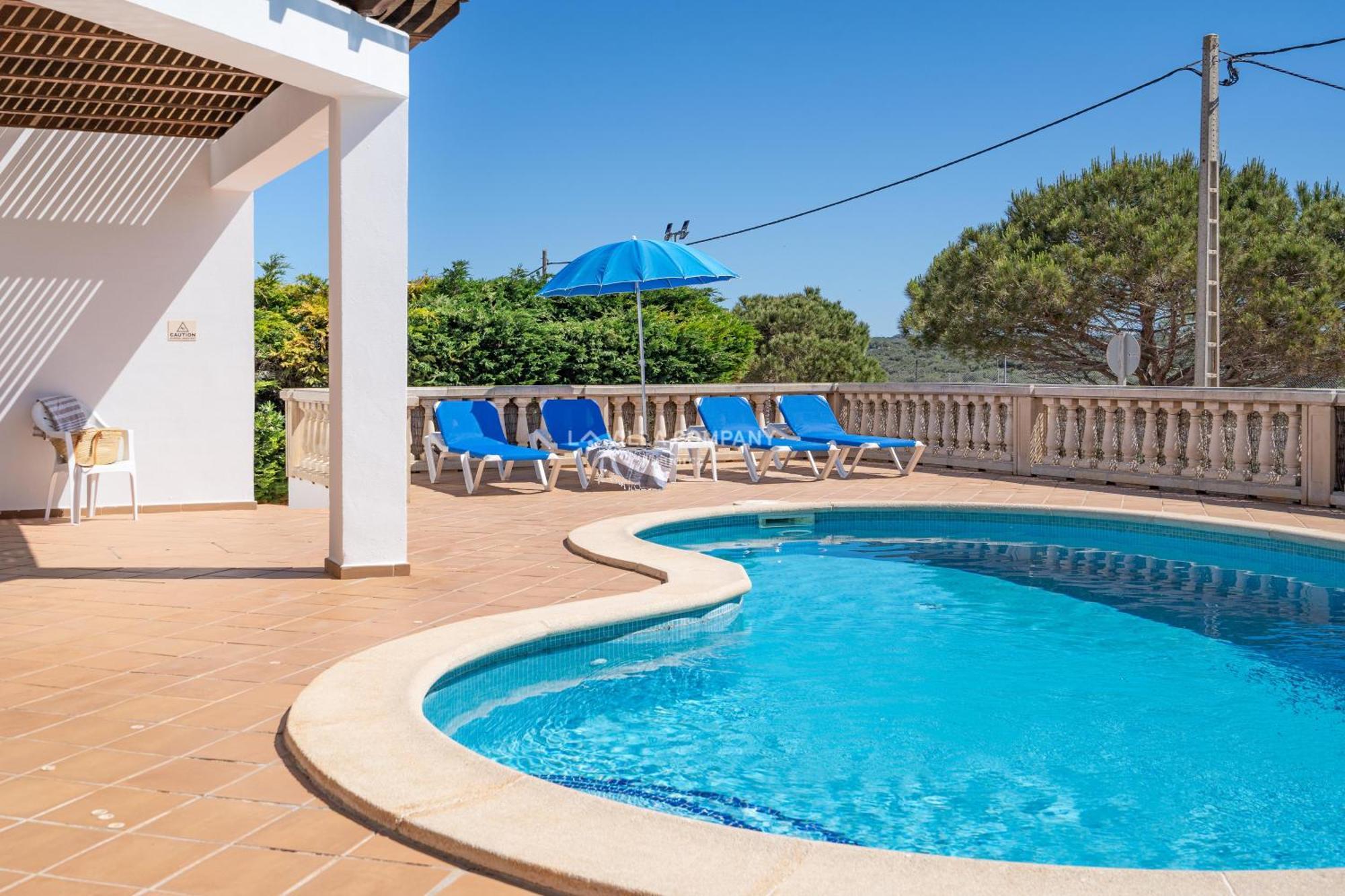Villa Cassia Cala En Porter  Exteriér fotografie
