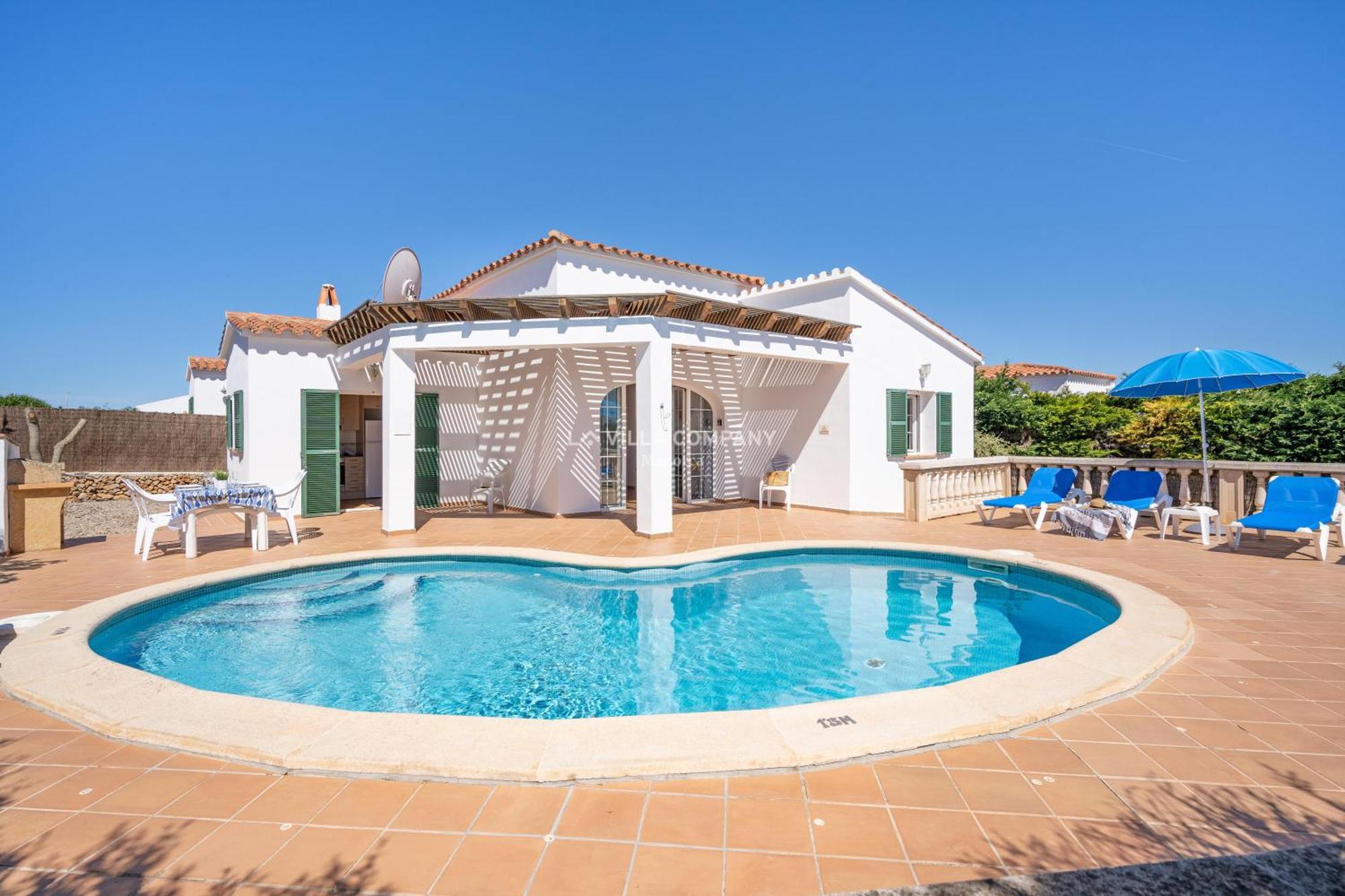 Villa Cassia Cala En Porter  Exteriér fotografie