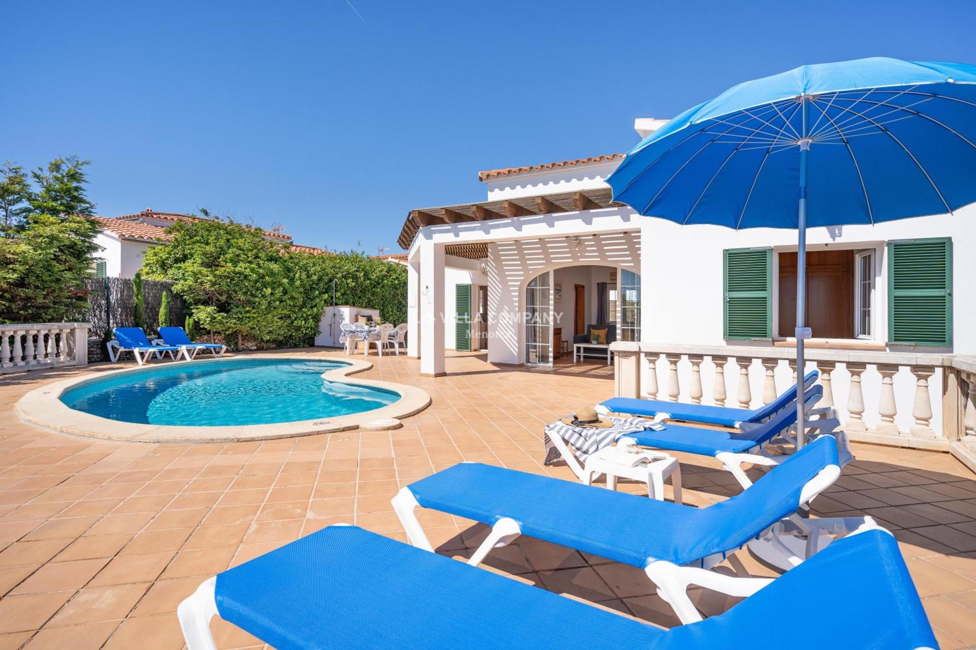 Villa Cassia Cala En Porter  Exteriér fotografie
