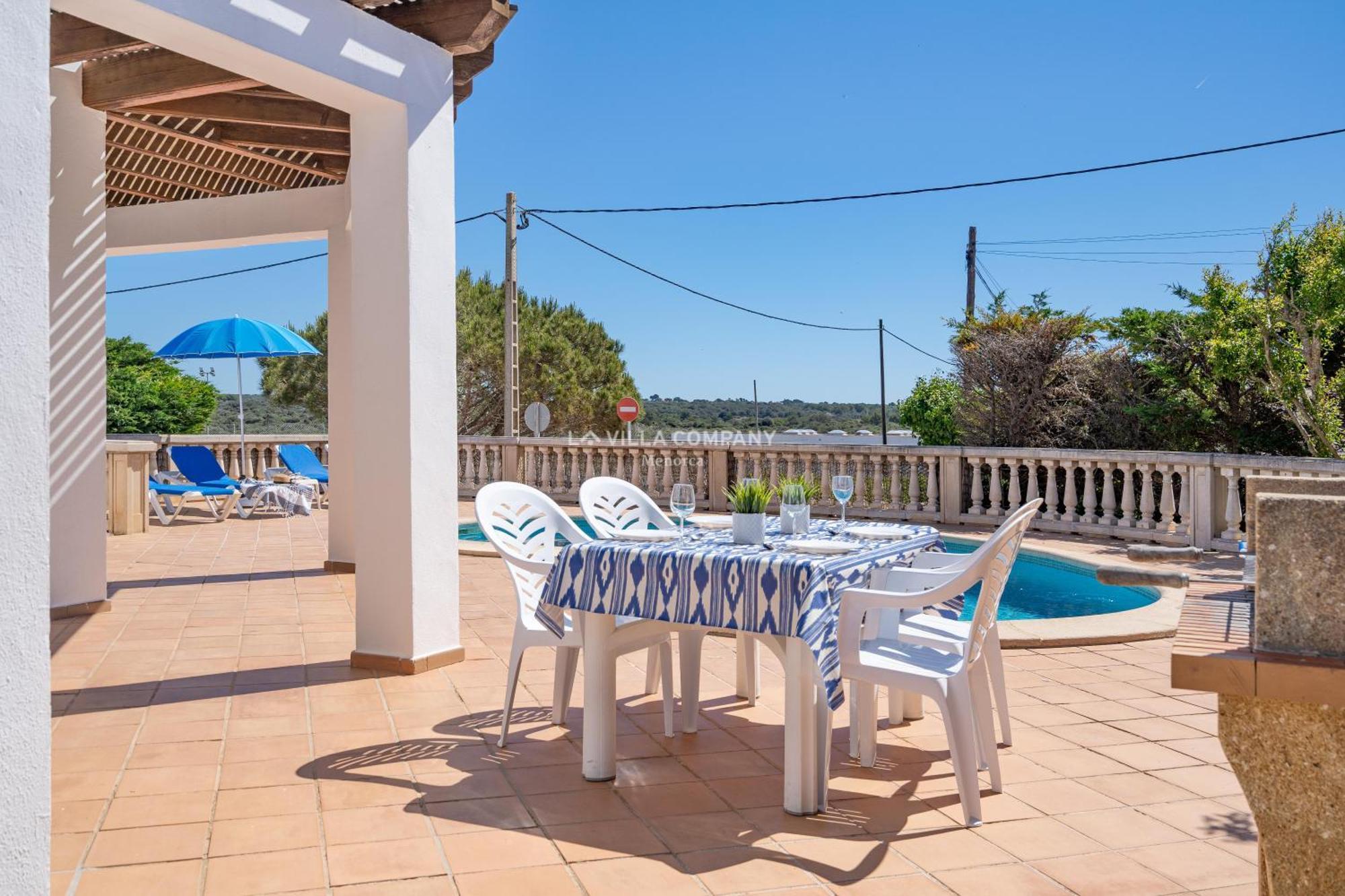 Villa Cassia Cala En Porter  Exteriér fotografie